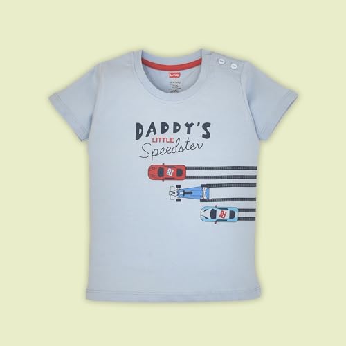 Image of LuvLap Baby Boys Regular Fit 100% Cotton Full Sleeves Boys T-Shirt Set Pack of 3