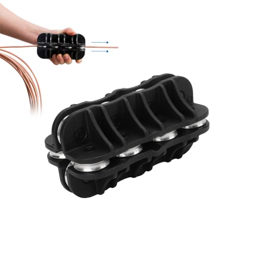 Gugxiom Enderezador de Tubería de Mano de 3/8 Pulg, Enderezador de Línea de Freno Universal a Prueba de Herrumbre Y Oxidación, Fácil de Usar, para Tubos de Cobre/Aluminio Doblados o Enrollados, Etc Cover