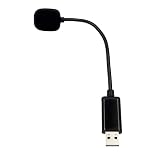 YIAGXIVG Mini microphone USB à condensateur pour ordinateur portable/notebook/PC/MSN/Skype adaptateur USB