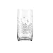 Produktbild Leonardo 030014 Trinkglas, Saftglas, Longdrinkglas - Blüten Arona - Glas - 330 ml - (ØxH) 6,2 x 13,2 cm - 1 Stück