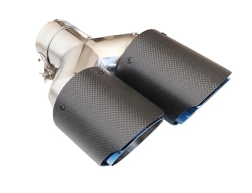 Embouts d'échappement double en carbone pour sublimer vos sorties circuit