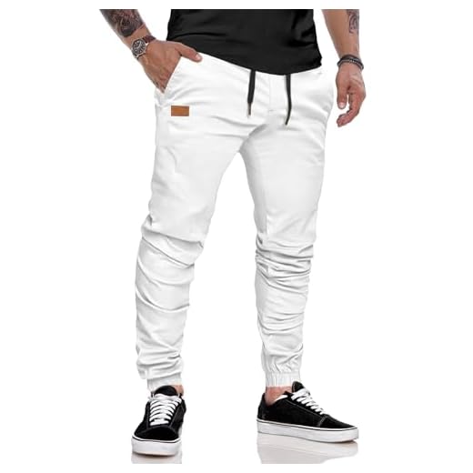 JMIERR Pantalon de Travail Homme Pantalon Cargo Homme Pantalon Jogging Slim Fit Militaire Coton Jogging Sport Pantalon avec Quatre Poches