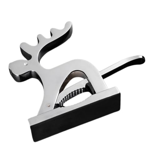DOITOOL 鹿の形 クルミ割り器 くるみ開けツール 家用 ナットオープナー 殻開け工具 製 耐久性のあるナッツクラッカー クルミクランプ 滑り止め設計 収納便利