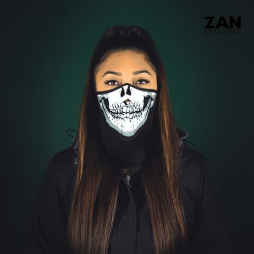 3 Panel Half Mask Black