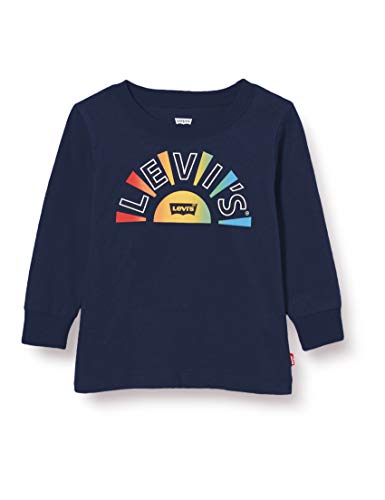 Levi's Kids Lvbu00a0Lsu00a0Graphicu00a0Tee T-shirt Bébé garçon Bleu 9 mois