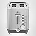 GE 2 Slice Stainless Steel Toaster, Extra Wide Slots for Toasting Bagels, Breads, Waffles & More, 7 Adjustable Shade Settings, Removable Crumb Tray, Countertop Kitchen Essentials, 850 Watts