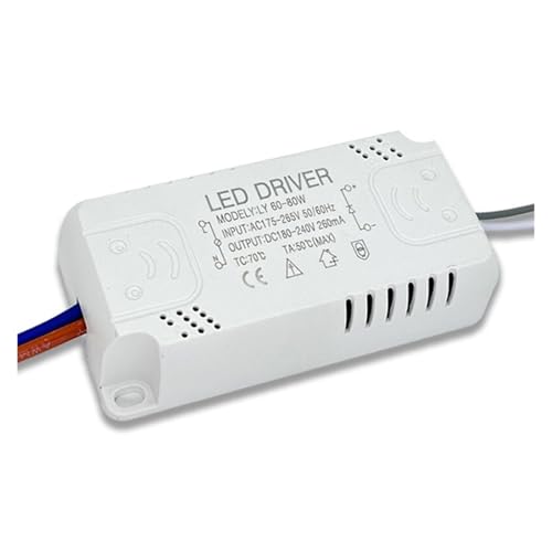 Pilote de puissance à courant constant LED 60W pour lampe de plafond