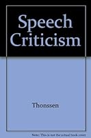 Speech Criticism 0898742471 Book Cover