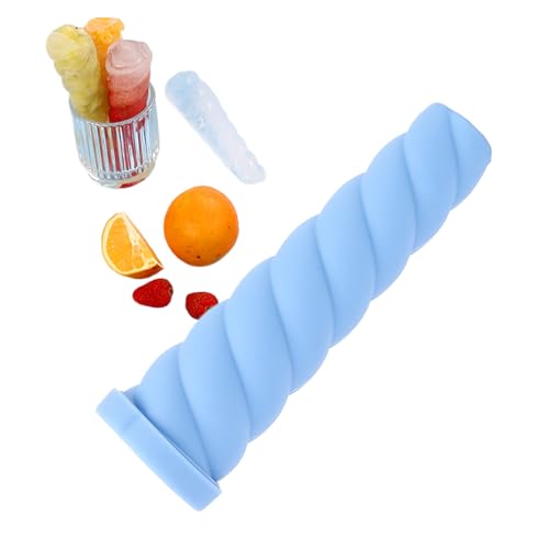 アイスキャンディーメーカー アイス型 アイスクリーム型 セット 丸棒タイプ アイスクリーム型 製氷皿 シリコン アイススティックメーカー 製氷 取出し簡単 蓋付き 耐熱や耐冷 再利用可能なアイスポップスリーブ 子供、家族、友人のためのふたが付いた冷凍チュー
