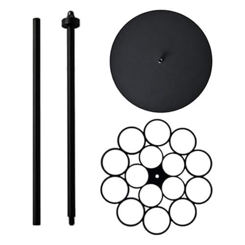 Étagère de récompense rotative à 360° sans perçage pour 45 médailles