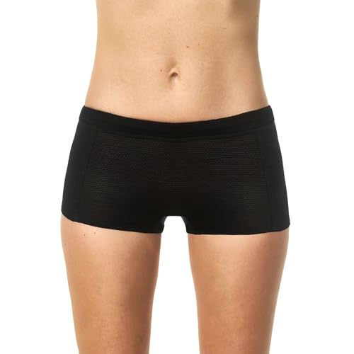 Merino.tech Merino Wool Underwear Women Boxer Briefs Breathable Boy Shorts Dry Fit Base Layer for Women
