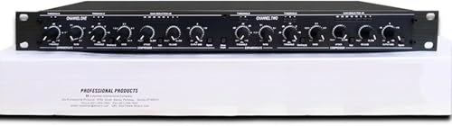 MiBoce Filtre Actif, Compresseur-limiteur Stéréo Double Canal, Égalisation De La Réverbération, Son Haute Définition, Anti-Larsen, Idéal pour La Scène...