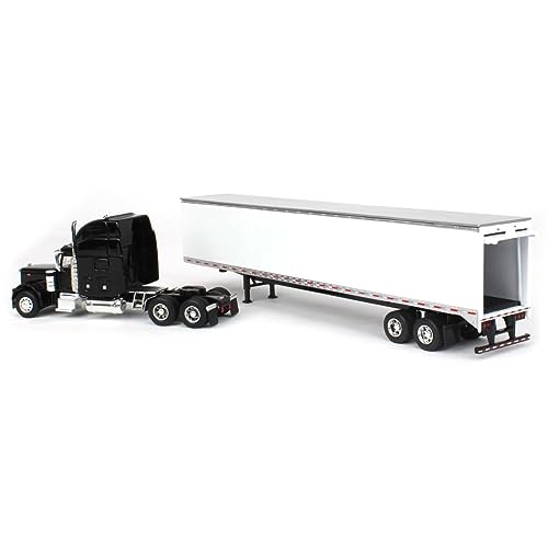 Spec Cast 1/64 Black Peterbilt 379 con Remolque 53' miniatura 4