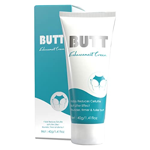 Yiida Crema para realzar los Cadera - 40 g Crema glúteos para Dar Forma al Masaje glúteos - Crema Levantamiento Caderas para el Estiramiento la Piel los glúteos