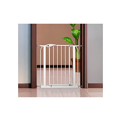 Trixie 39451 Hunde-Absperrgitter, Metall, 75–85 × 76 cm, weiß