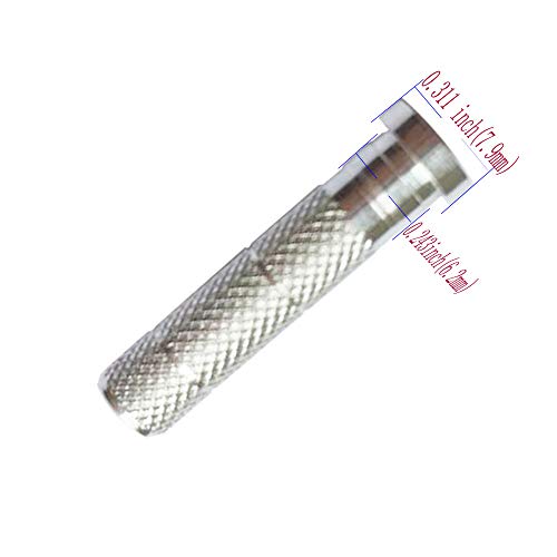 Field Points Bolt Carbon Arrow Aluminum Brass Inserts With Surface Indentation Inserts Inner Diameter .244 Arrow Insents Shaft For Archery Accessories (5-16-0.311In) #TOP2