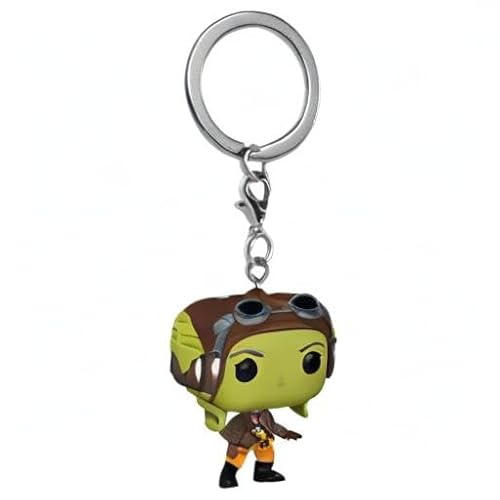 Funko Pop! Keychain: Ahsoka - General Hera Syndulla - Star Wars Ahsoka - Minifigura de Vinilo Coleccionable Llavero Original - Relleno de Calcetines - Idea de Regalo- Mercancia Oficial - TV Fans