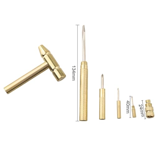Set compacto martillo destornillador 5 en 1 miniatura 2