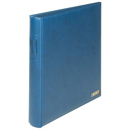 Reliure Standard LINDNER Das Original bleue pour organiser votre bureau à la maison