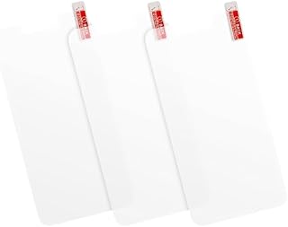 واقي شاشة من الزجاج المقوى بدرجة صلابة 9 وتغطية كاملة، فائق الوضوح وخالي من الفقاعات، سهل التركيب بحساسية لمس عالية متوافق مع شاومي ريدمي 5A بحجم 5 بوصة، مجموعة من 3 قطع - شفاف