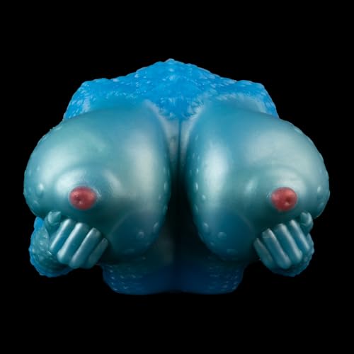Veyjuns Realistische Masturbatoren mit Vagina Tunnel Großes Taschenmuschi aus Silikon Sexspielzeug für Männer Brust Antistress-Ball Knetbrust Squeeze Busen lustiges Geschenk (G6904)