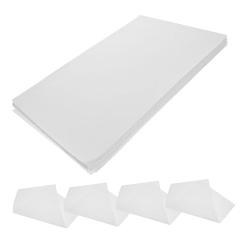 STOBAZA 500 hojas Papel Encerado para Alimentos Papel Antiadherente para Envolver Sándwiches Pan y Comida Frita para Cocina y Barbacoa Profesional