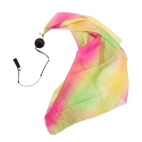 Balle de lancer poi danse orientale à foulard imitation soie réglable