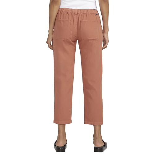 JAG Jeans Women's Chino Tailored Cropped Pants-Legacy, Chutney3