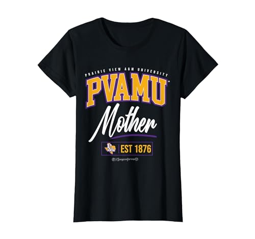 Prairie View A&M University - PVAMU HBCU Mother T-Shirt Women Black Medium