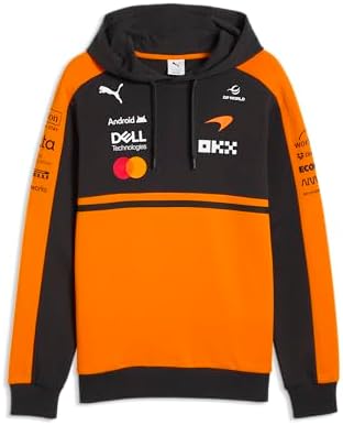 PUMA Moletom com capuz masculino McLaren F1 2026 - Laranja