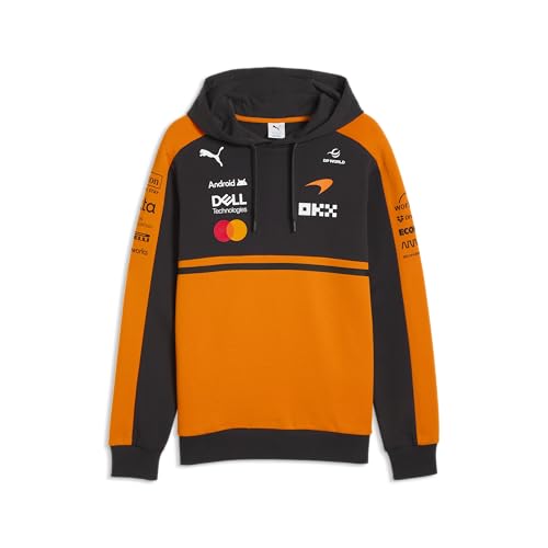 PUMA McLaren F1 2026 Mens Team Hoodie - Orange - X-Large