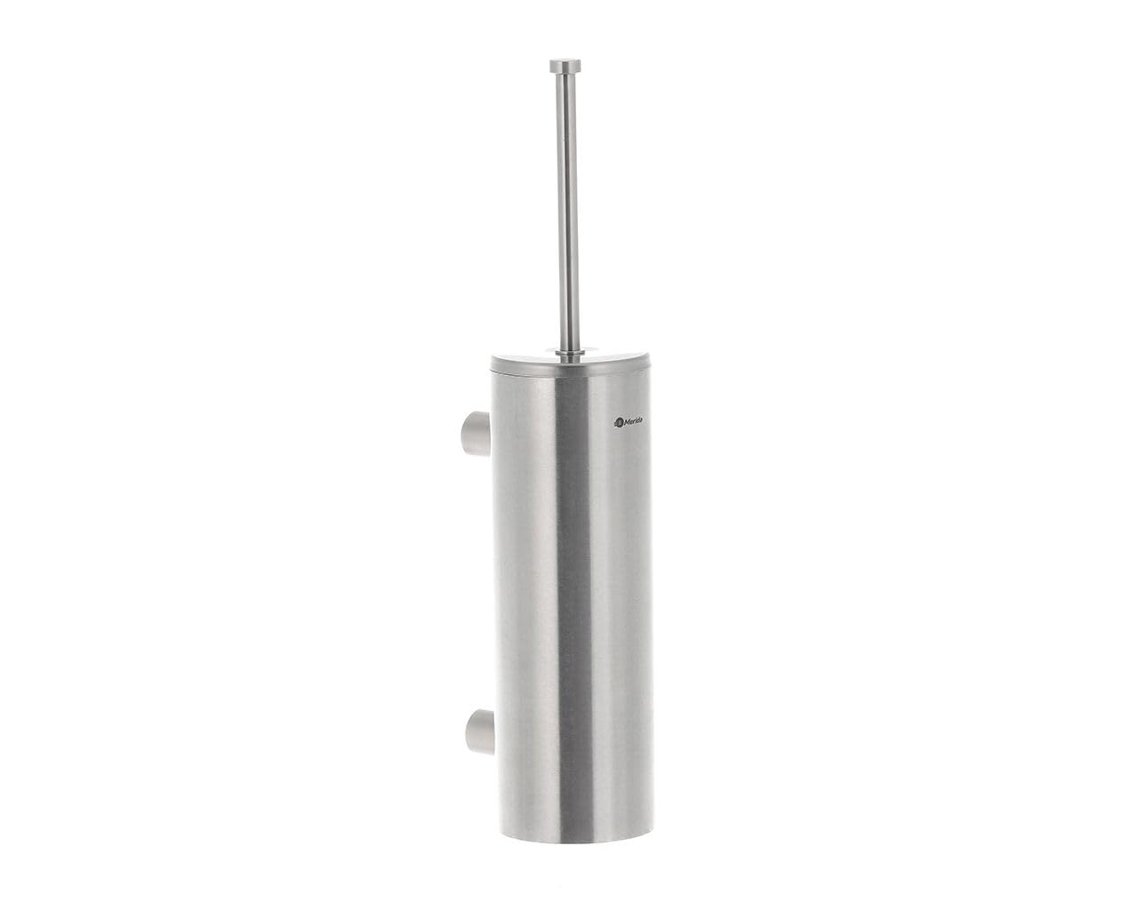 Merida Brosse Toilettes Murale Mate Acier Inoxydable Couvercle Odeurs