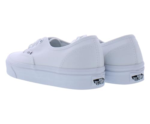 Vans Vans Authentic Unisex Shoes Size 3.5, Color: White/White, 5 Women/3.5 Men