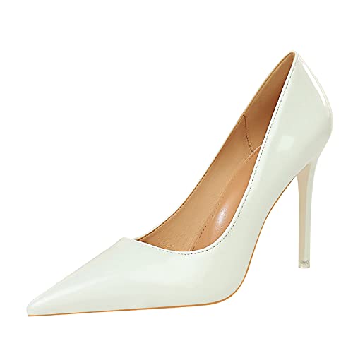 Chaussures à talons hauts anti-fatigue avec bout fermé pointu pour le bureau