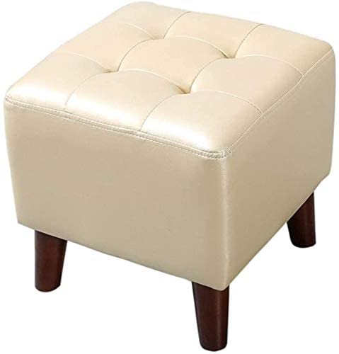 Repose-pieds canapé compact en bois, tabouret idéal pour salon et balcon