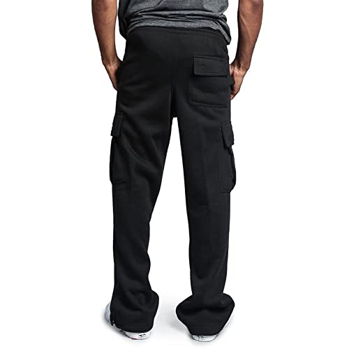 Men's Cargo Sweatpants Baggy Loose Drawstring Elastic Athletic Jogger Sweat Pants, S-5XL4