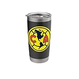 Club America Classic Crest Circle with Americas Map Stainless Steel Insulated Tumbler