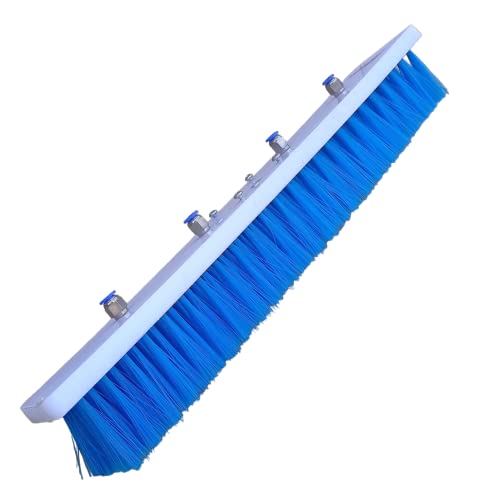 Image of Kenbrook Solar Panel Cleaning Brush With Pipe & Other Accessories (Without Pole), Black,Aluminium
