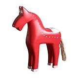Élégance d'inspiration rétro : avec une finition mate et des détails d'inspiration rétro, ces statues de cheval mettent en valeur les crinières et les queues texturées avec un contour dynamique, servant de pièces de décoration élégantes qui améliorent l'attrait visuel de n'importe quelle pièce, des espaces de vie chaleureux aux environnements de bureau professionnels, en leur apportant une sophistication de bon goût