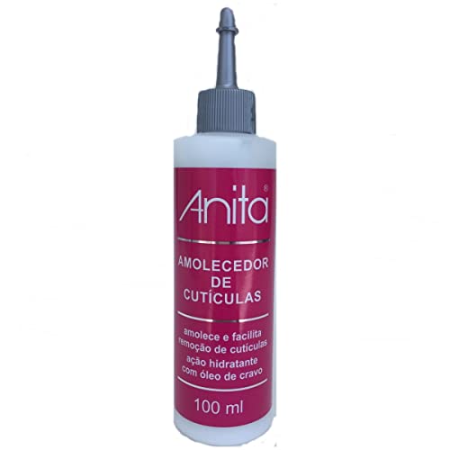 Amolecedor de CutÃculas Anita 100ml - Potência e Eficiência para CutÃculas Resistentes - Nail Care Profissional