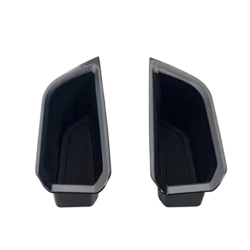 Boîte de rangement poignée de porte pour Audi Q4 E-Tron 2019-2025 vide-poche intérieur noir abs