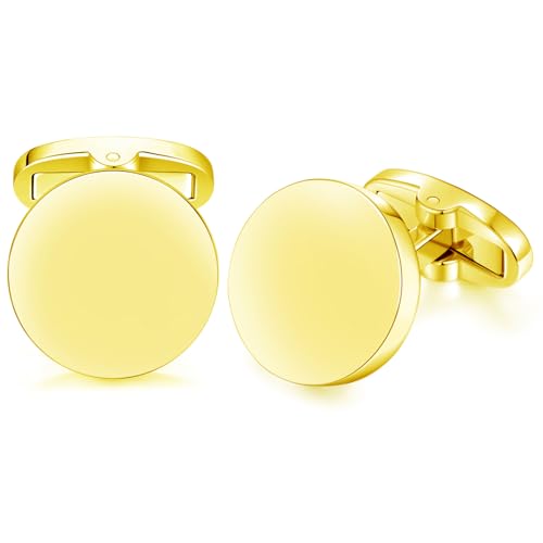 Mancuernillas redondas HONEY BEAR para hombre con caja miniatura 1