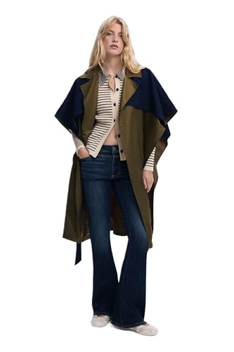Desigual PONCHO_NEW TRENCHY, 4002 CAQUI, U