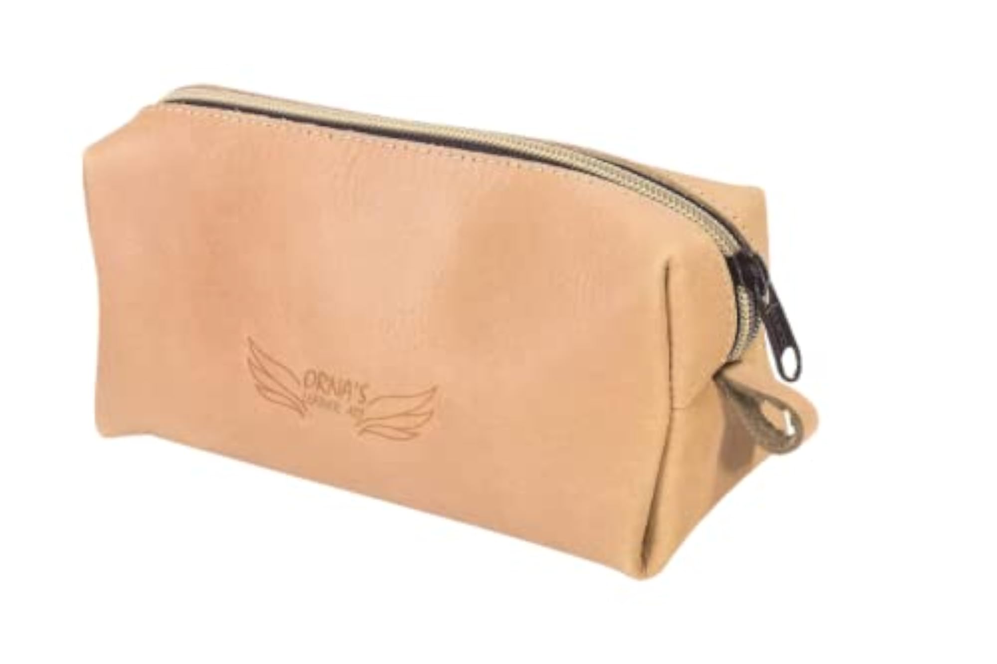 ORNA'S GOLDFINCH Unisex Sand Pouch, Real Cowhide