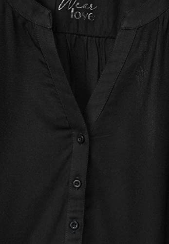 Street One Damen Style Bamika Bluse, Schwarz (Black), 34 – Ansicht 5