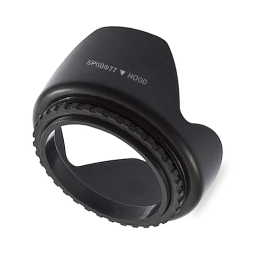 Image of MOSTOS - 77mm Camera Hood for Nikon AFS NIKKOR 24-120mm f /4G, 28mm f /1.4E ED f /1.4, AFS 85mm f /1.4G for Nikon D850 D810 D800 D750 D700 D600 D610