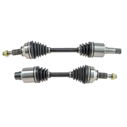 Image of TRQ Front Driver & Passenger Side CV Axle Assembly Set for 2007-2010 Chrysler Sebring 2011-2014 200 2008-2014 Dodge Avenger 2009-2019 Journey
