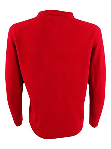 Karen Scott Women's Luxsoft Button Cardigan Red Size Petite Small #TOP1