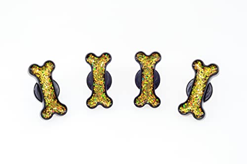 Image of Creathome M6 Golden Dog Bone Pattern Machine Screw, 4 Pack