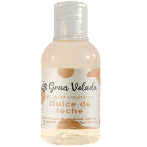 Esencia Aromática Dulce de Leche 50ml | Fragancia Intensa de Caramelo y Vainilla para Jabones, Velas y Cosméticos Artesanales. Compra Online. | 50 ml